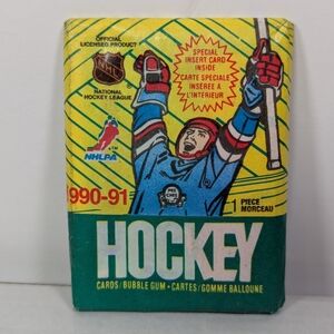 Topps NHL 1990-91 Hockey Cards Pack